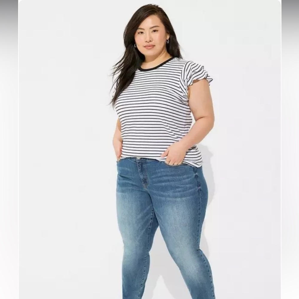 Torrid 14 X-Short Perfect Skinny Ankle Vintage Stretch Mid-
Rise Jean EUC - Picture 9 of 9